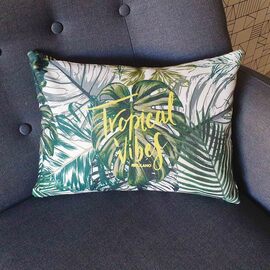 20% OFF -COMBO FIACOSO NUEVO! MANTA CON SOBRE + ALMOHADON + ALMOHADA + ANTIFAZ - PALMERAS